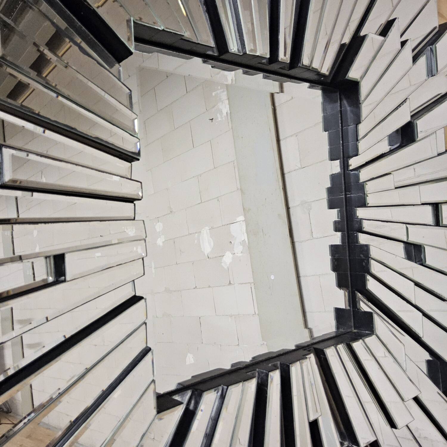 Large Hollywood Regency Eichholtz Sunburst mirror 120x120cm