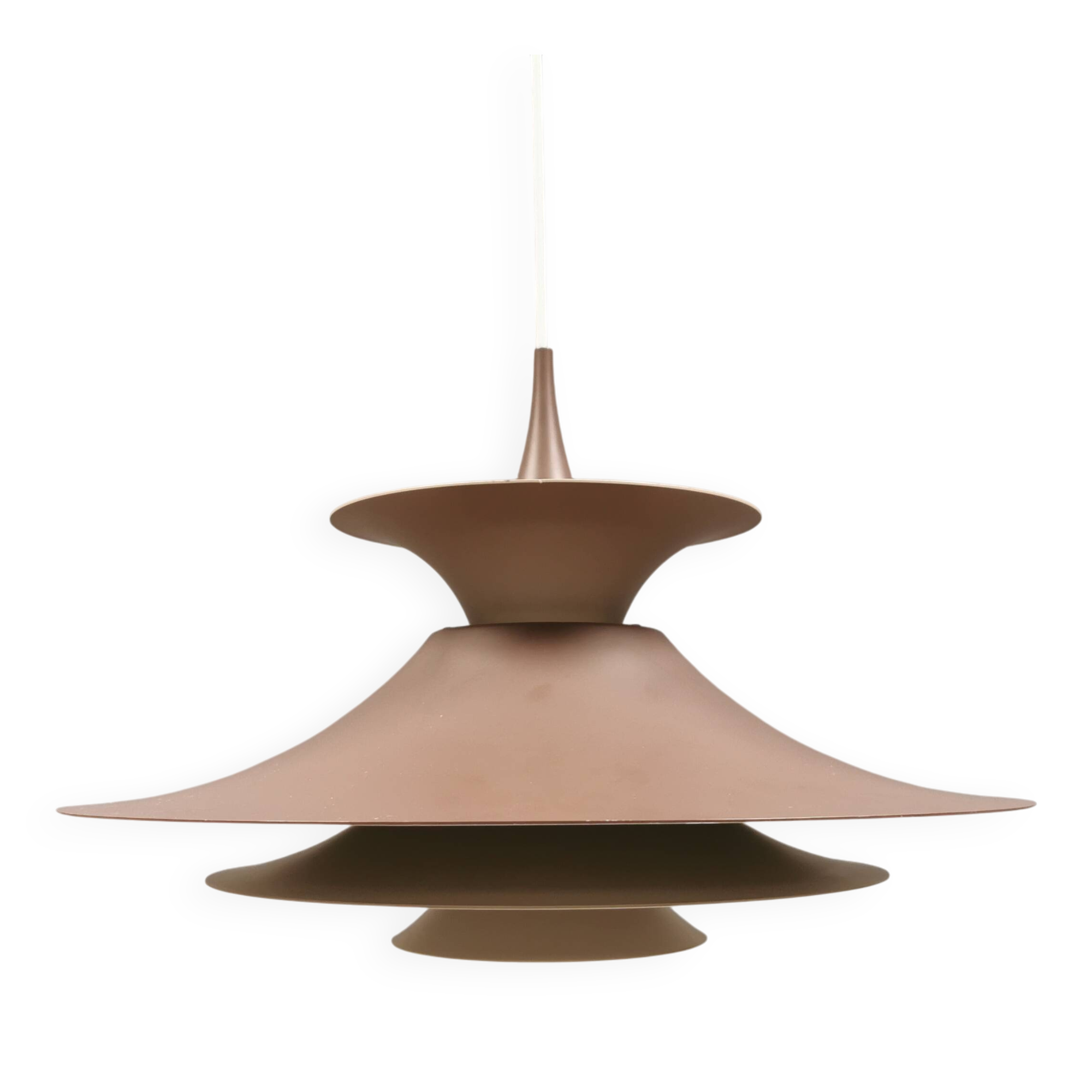 Radius hanging lamp, by Erik Balslev, for Fog & Mørup Denmark 1970s