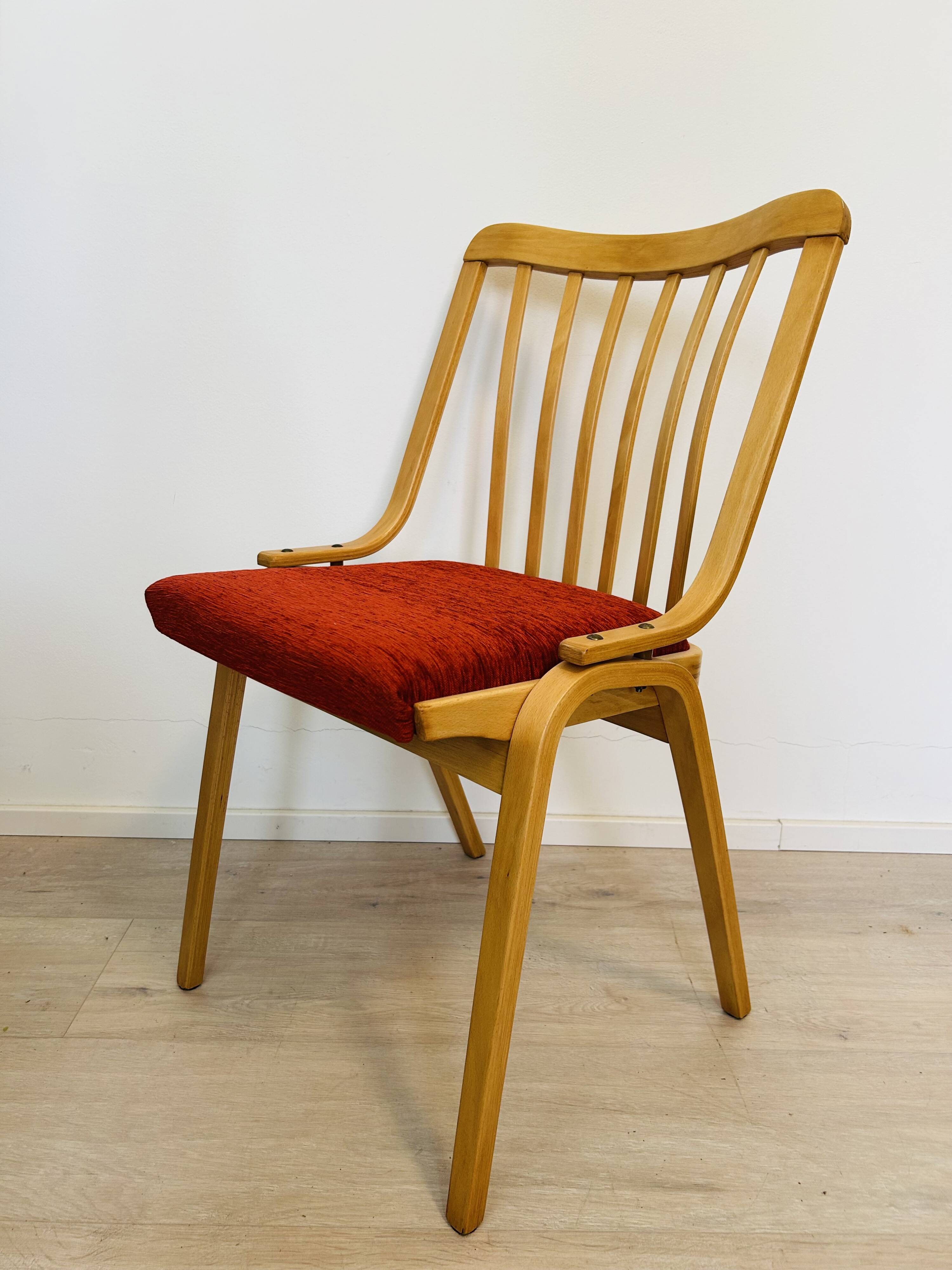 Vintage Chair by Ludvík Volak for TON from Czekoslovakia 1960’s