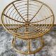 Fauteuil papasan ou loveuse en rotin
