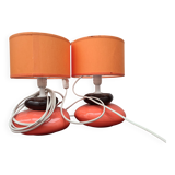 Pair of Vintage/2000s Lamps