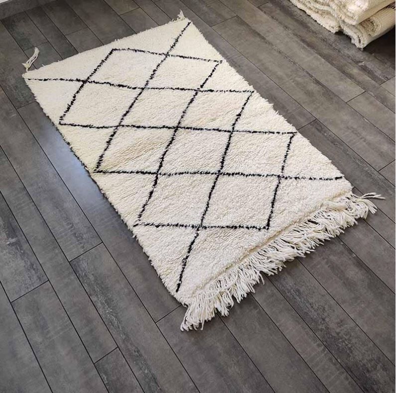Berber diamond carpet 90x140 cm