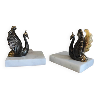 Swan bookends