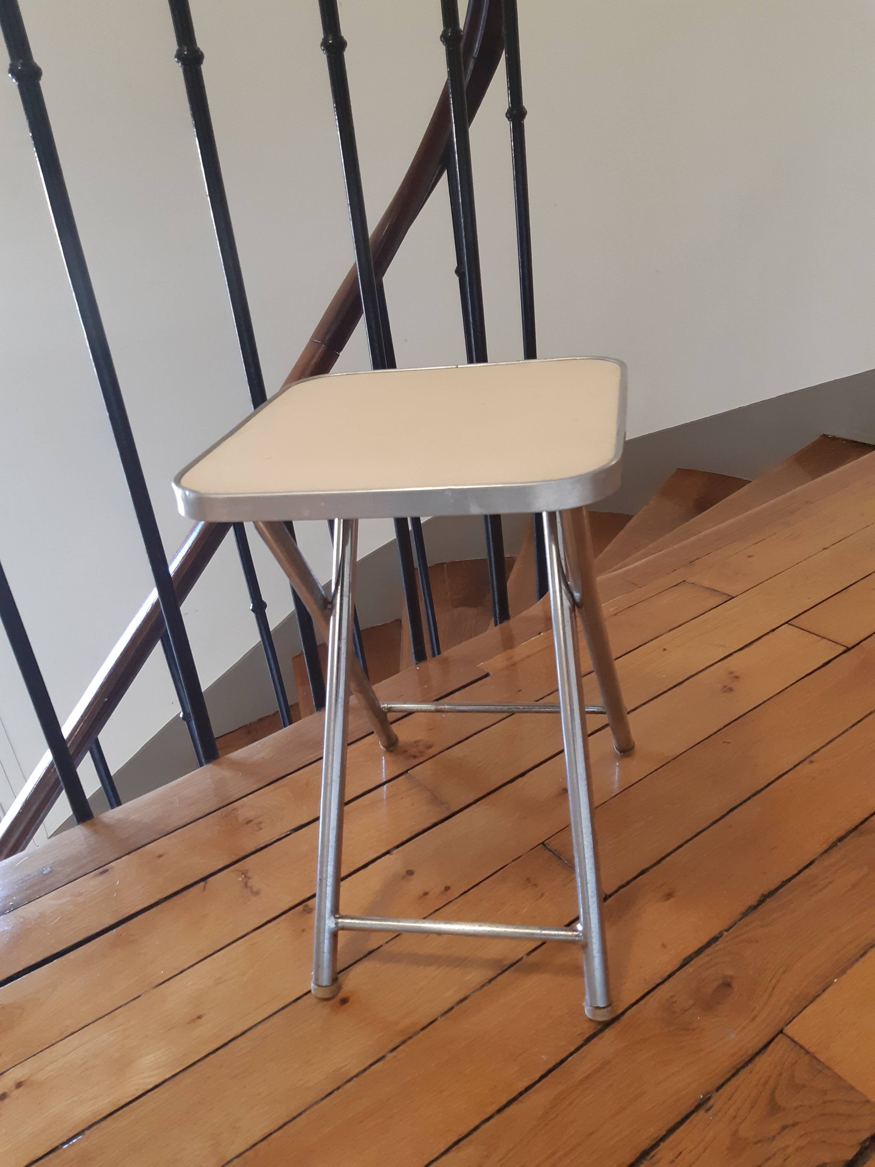 Vintage folding stool