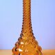 Empoli carafe in amber glass, 1970.