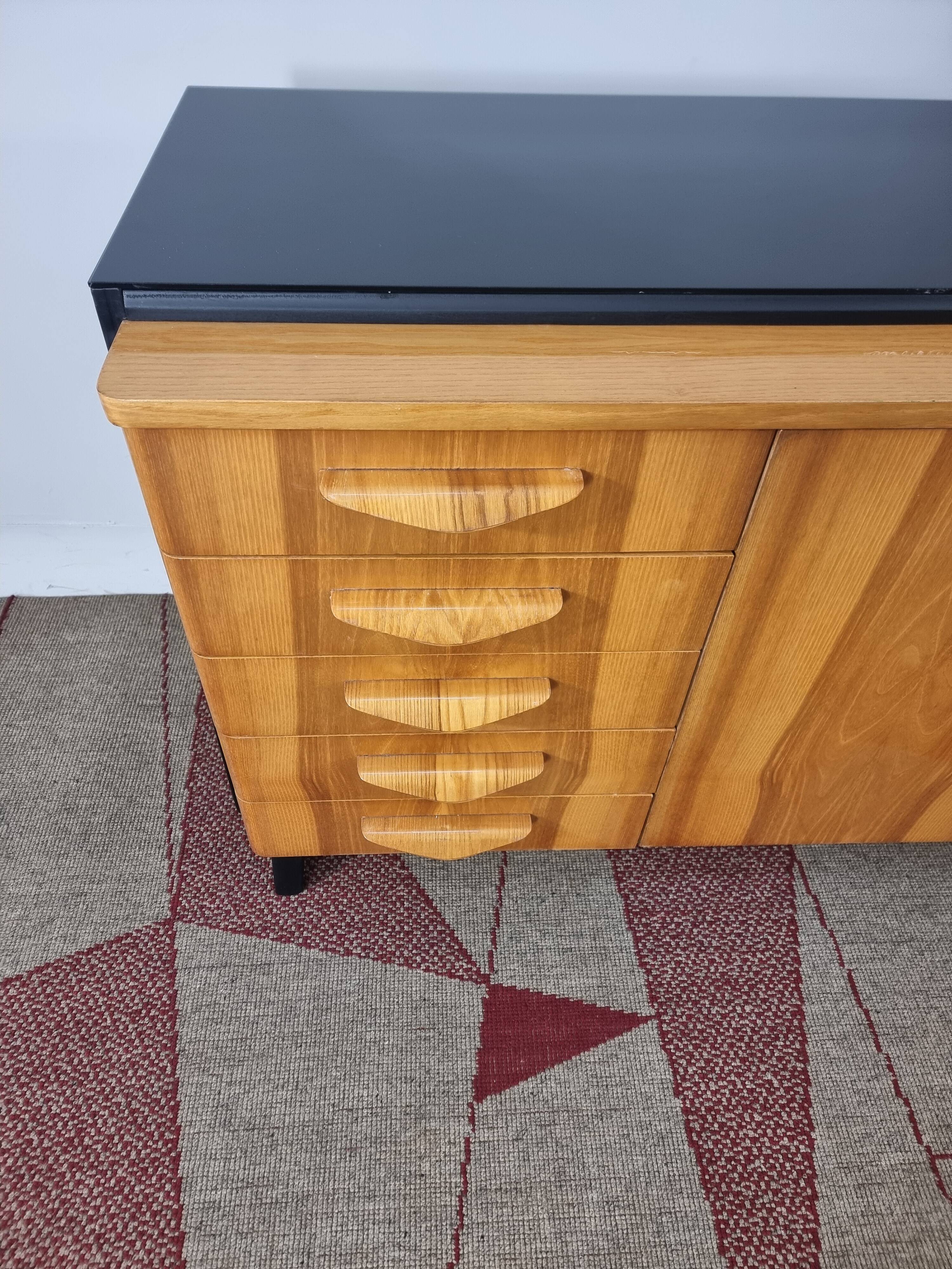 Vintage Brown Cabinet from Tatra, 1970s