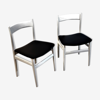 Paire de chaises scandinaves