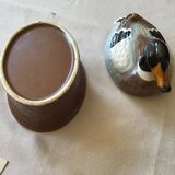 Duck-shaped pastry terrine