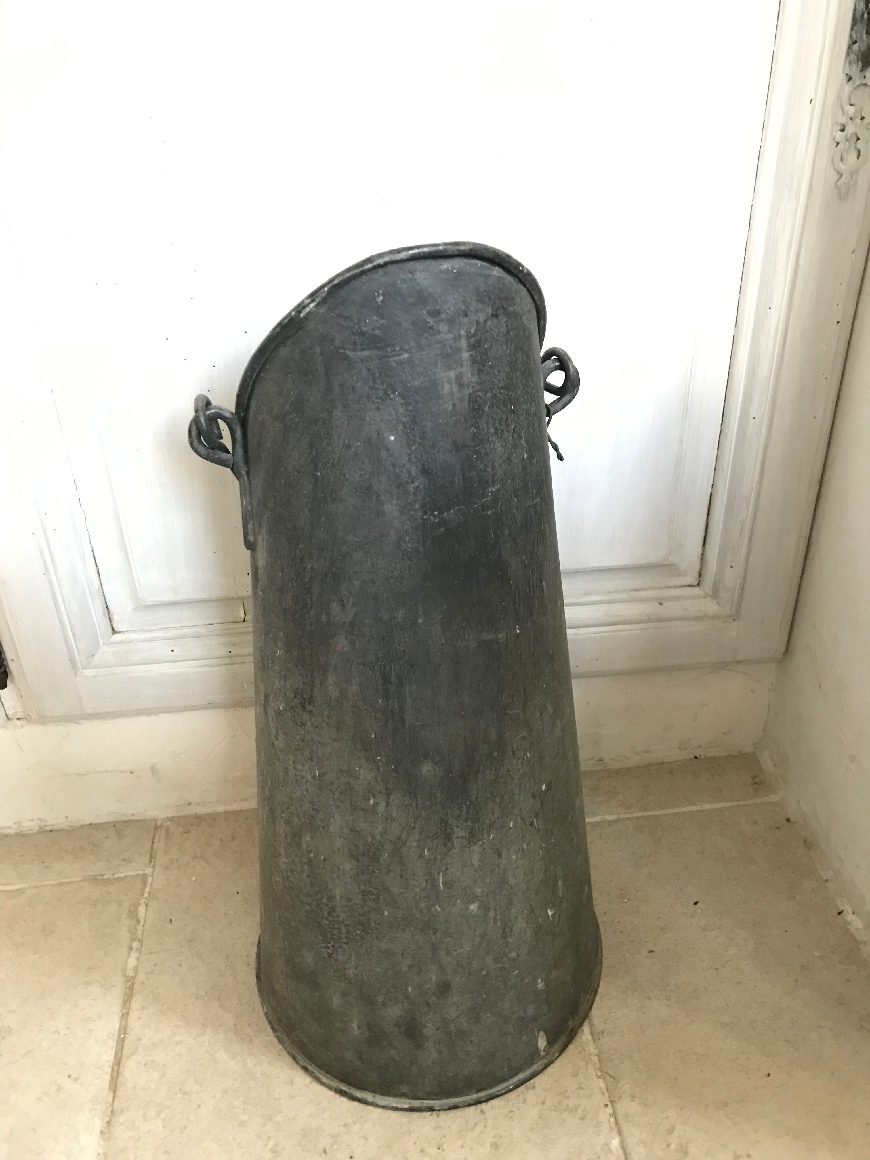 Old coal bucket