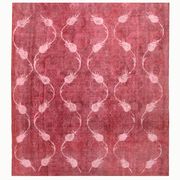 Handmade red persian rug traditional oriental wool carpet- 296x328cm