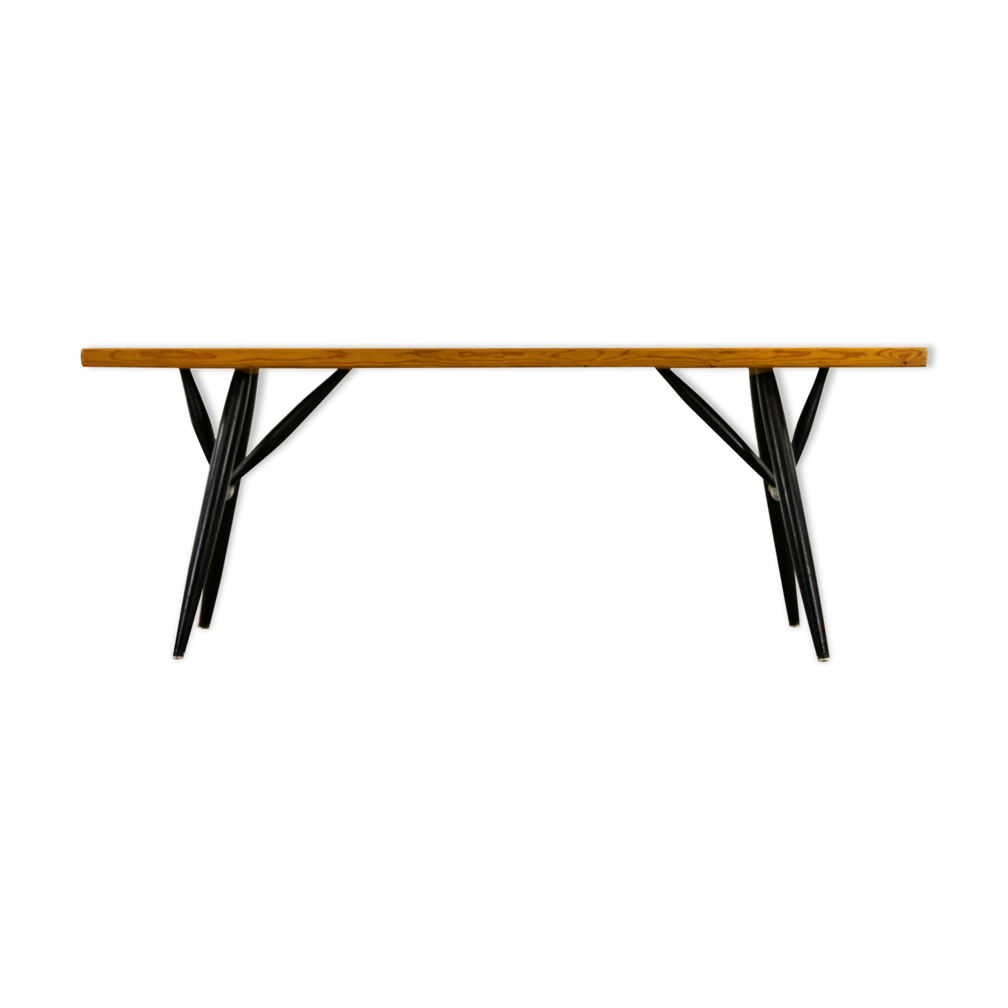 Pirkka Bench by Ilmari Tapiovaara for Laukaan Puu, 1955