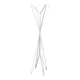 Aster white metal coat rack by Zanotta
