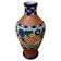 Glazed earthenware vase from the Art Deco period
