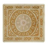 Vintage Turkish hand-knotted rug 126x135 cm