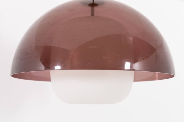 Lampe à suspension italienne moderne de Stilux Milano, années 1970