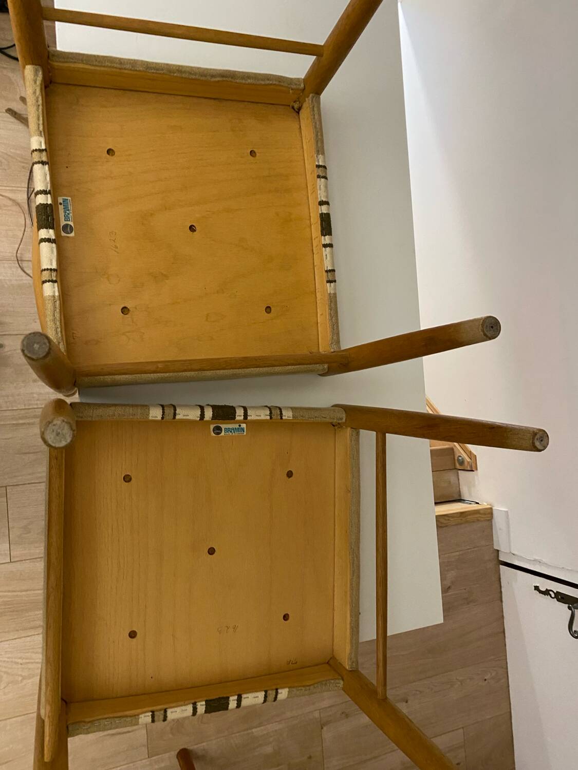 Pair of Danish chairs