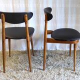 Chaises « Licorne » par Baumann années 70/80