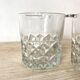 Seaux à glaçons en verre