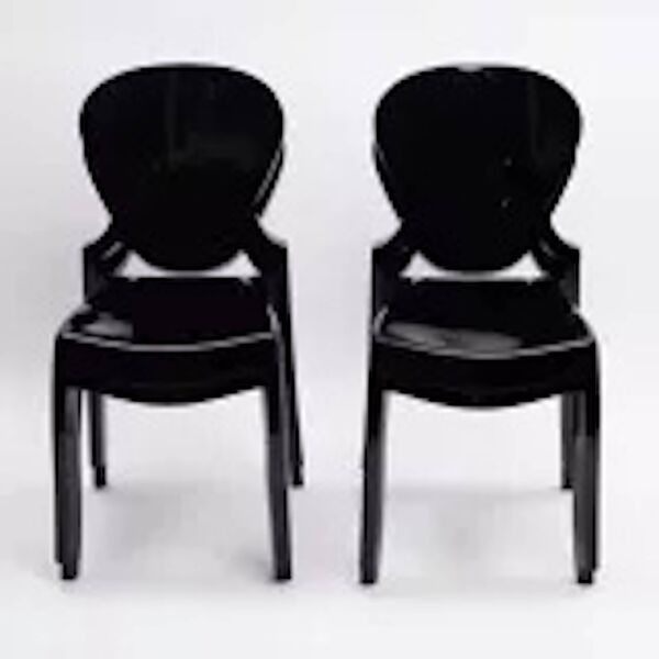 Ensemble de 4 chaises design “Queen” par Claudio Dondoli & Marco Pocci – It