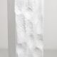 Vase en porcelaine blanc mat à relief style Op Art, Martin Freyer, Rosenthal Allemagne, années 1960