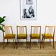 Serie de 4 chaises scandinaves