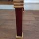 Roche Bobois coffee table in wood, brass and 70s glass