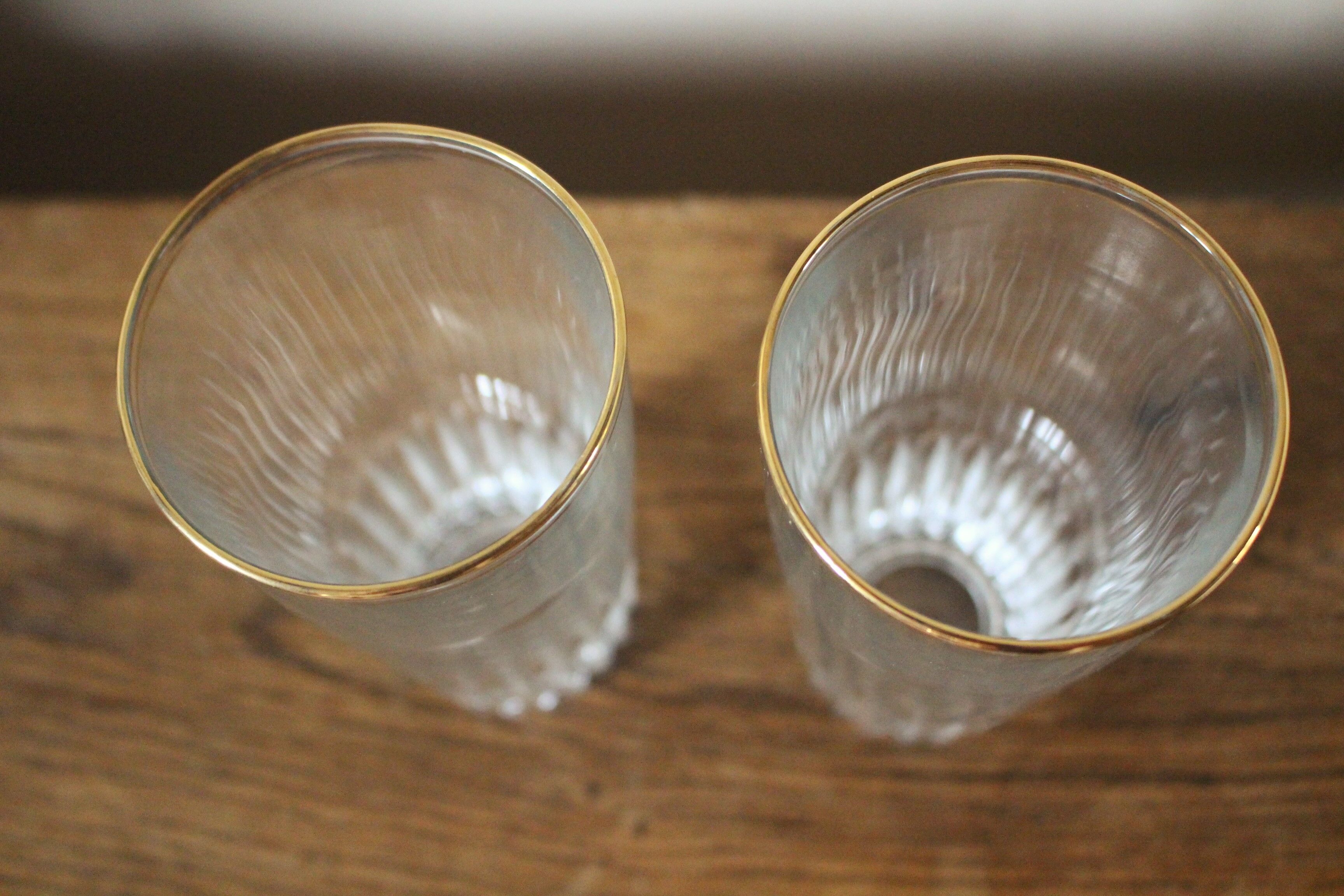 Lot 6 glasses 1960