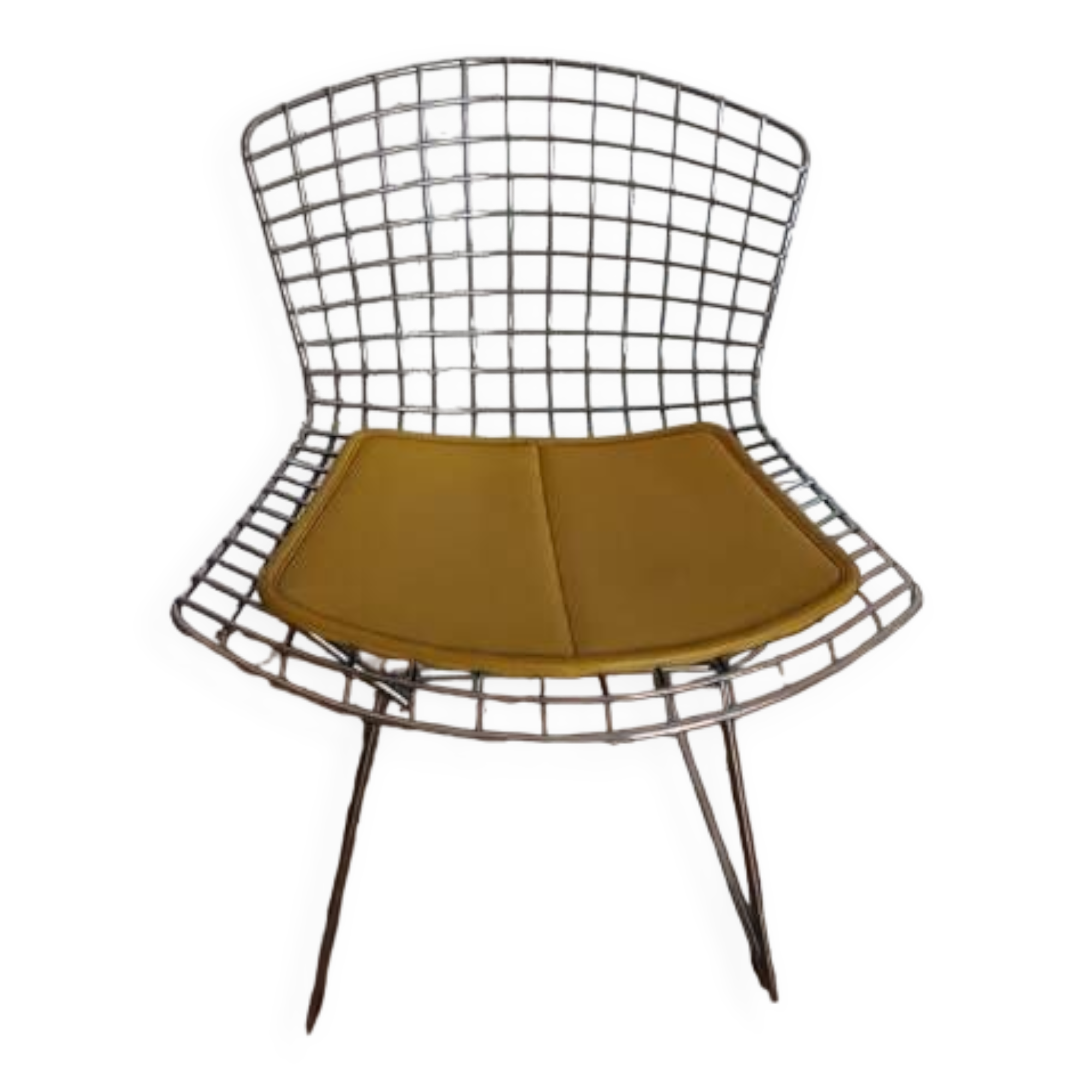 Harry Bertoia Vintage Edition Chrome Chair by Knoll