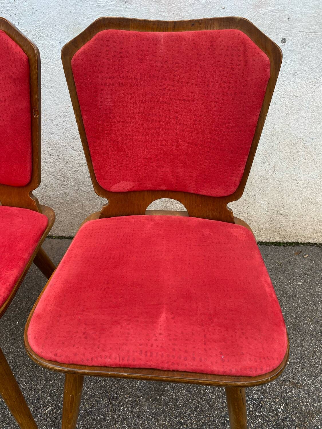 Set of 4 vintage chairs