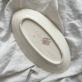 Oval ironstone dish "Joinville" KG Lunéville