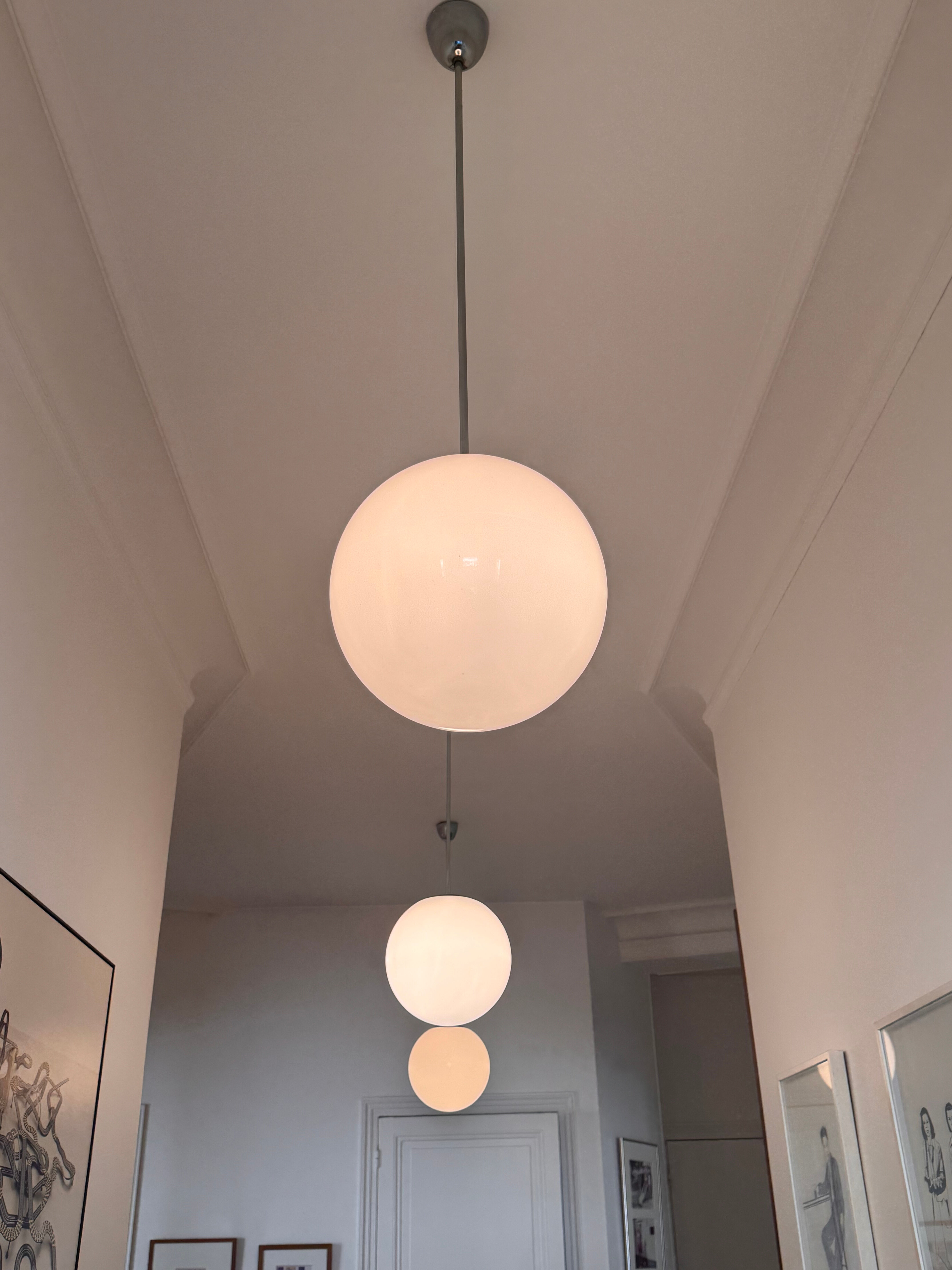 Suspension lamp - Bauhaus opal ball hl 99