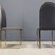 Vintage brass dining chairs by Belgochrom, 1970s