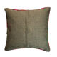 Vintage turkish kilim cushion cover, 40 x 40 cm