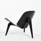 Fauteuil ch07 de hans wegner certifié danemark