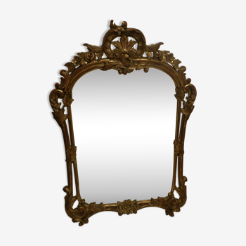 Miroir de style louis XV à parcloses 70x105cm