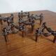 Candleholders by Ceasar Stoffi & Fritz Nagel for BMF, 1960s, Set of 6