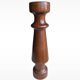 Bougeoir bois tourné de style scandinave