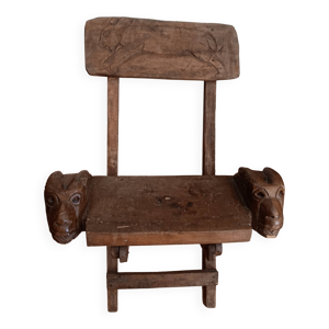 CHAISE TRIBALE DE chasse