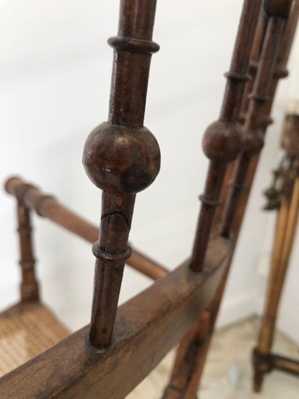 Fauteuil canné Art & Craft