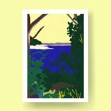 The Mediterranean - Art print (A3)