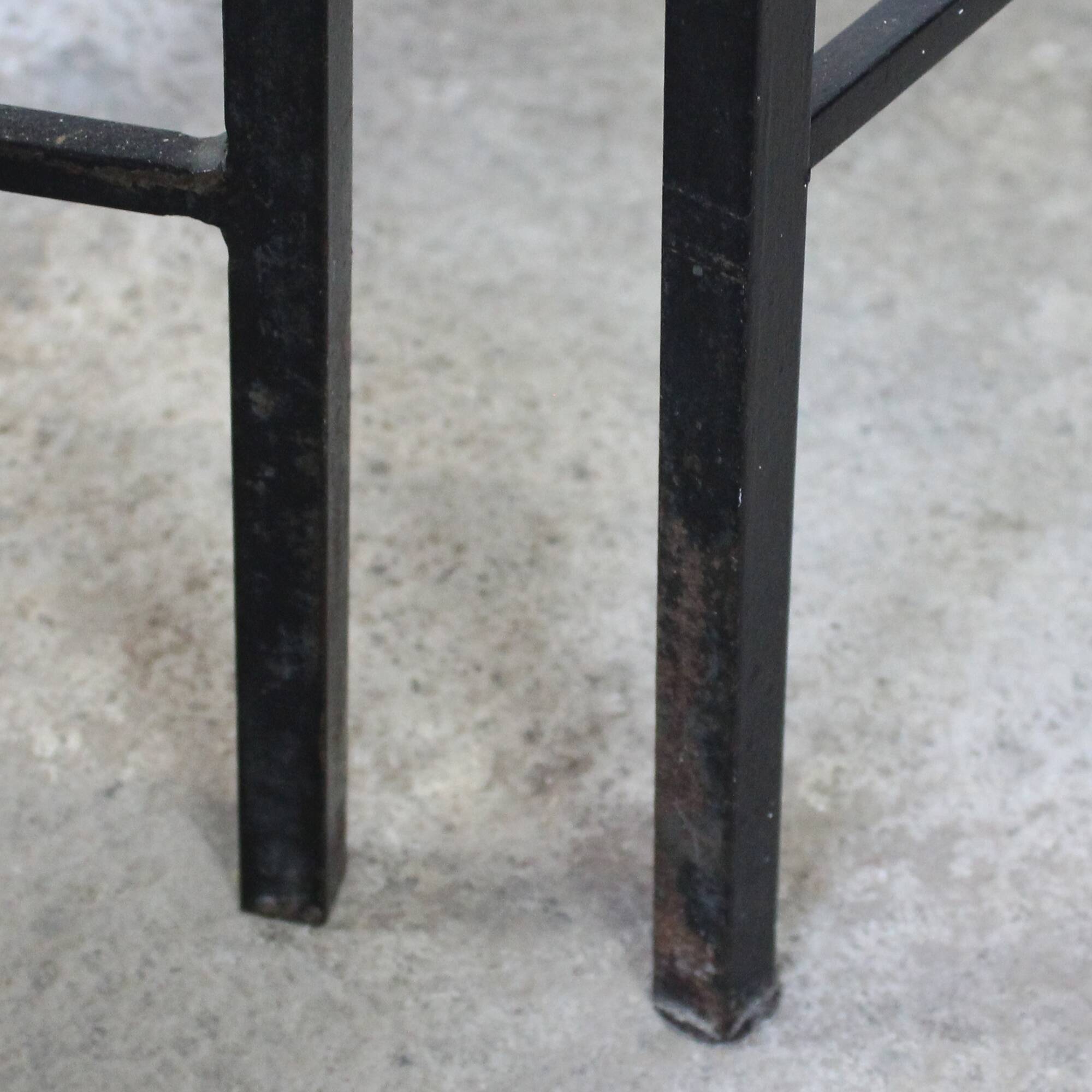 Nesting tables - metal and ceramic from Dour 1960