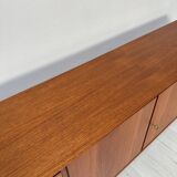 1960s Vintage Large Minimalistic Mid-Century Teak Sideboard
