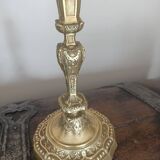 19th century bronze candlestick