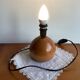 Poirson wooden table lamp base