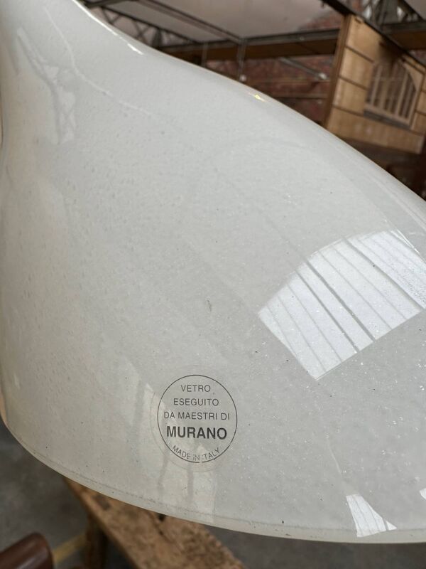 Luminaire en pate de verre de Murano