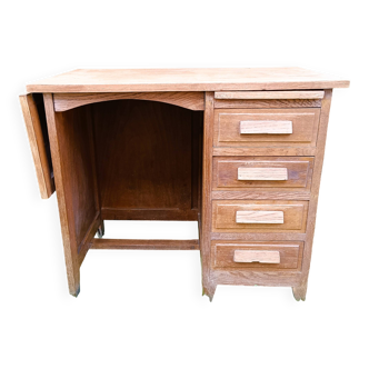 Antique solid oak desk
