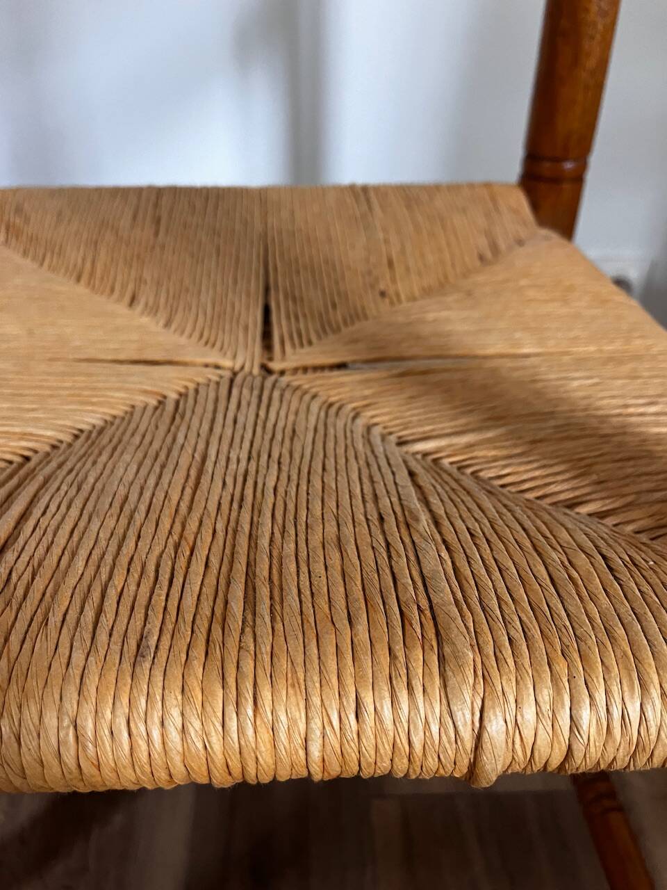 Paire de chaises bois