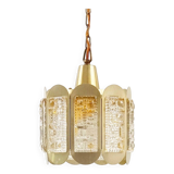 Mid-Century Scandinavian Glass Ceiling Light from Vitrika, Denmark, 1960s