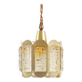 Mid-Century Scandinavian Glass Ceiling Light from Vitrika, Denmark, 1960s