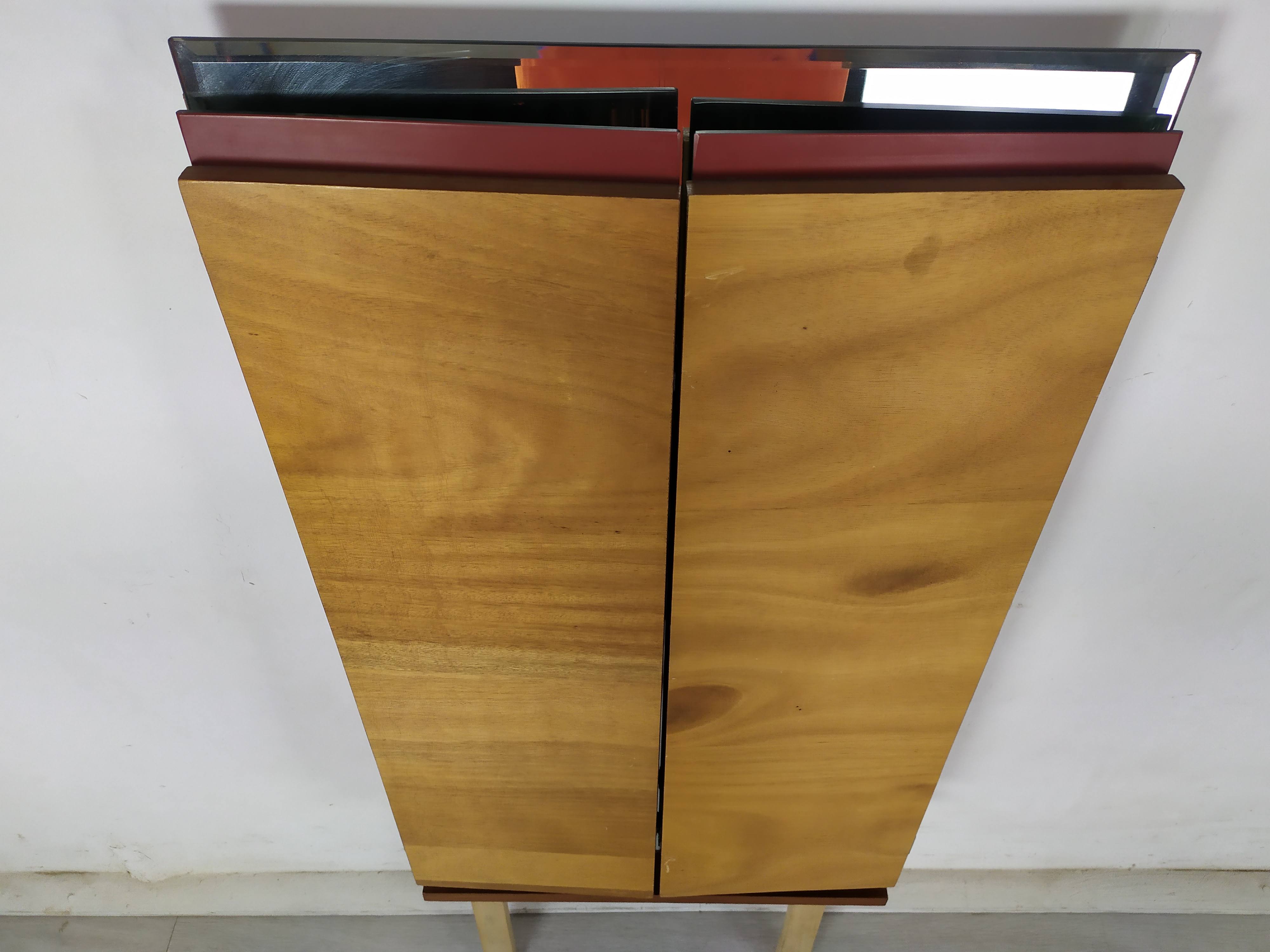 Vintage triptych mirror